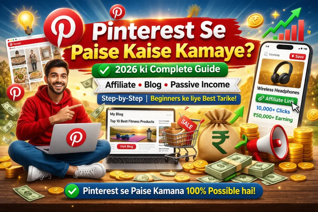 Pinterest se Paise Kaise Kamaye